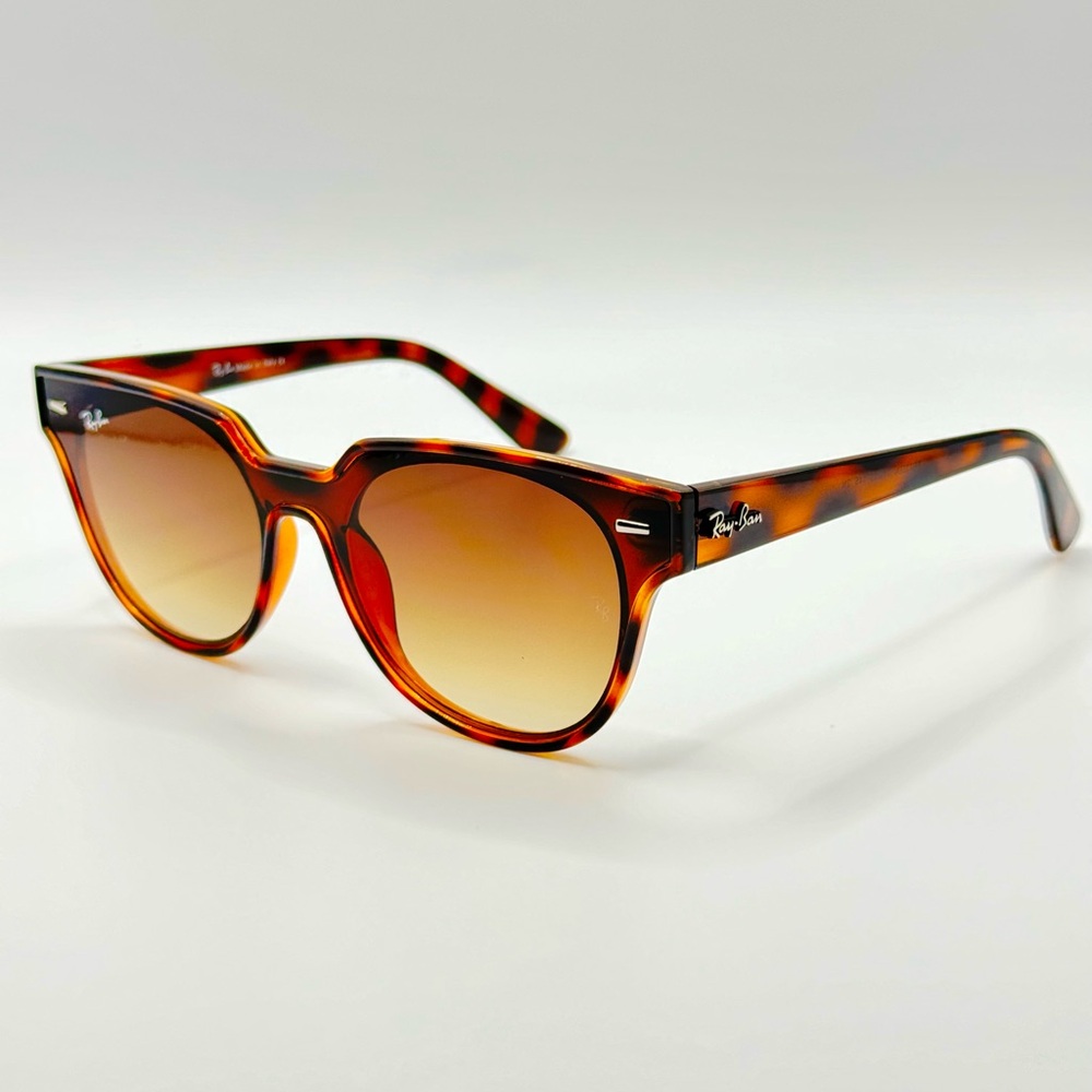 Ray Ban Blaze Meteor Sunglasses RB4368NF Tortoise Frame Brown Gradient lenses - Picture 8 of 12